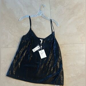 JOIE NEW WITH TAGS SEQUIN TOP SIZE LARGE